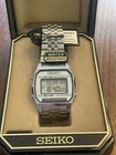 Vintage 1993 NOS like Seiko A904-5199 A2 in box with hang tag. Light also works!