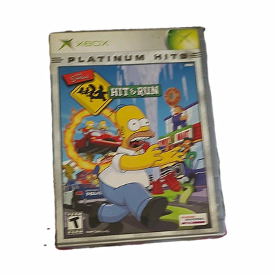 Vivendi Universal The Simpsons: Hit & Run Platinum Hits Xbox Game, T Teen