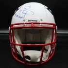 Tom Brady/Branch/Edelman Signed F/S Helmet Patriots Auto MVP Fanatics ZJ21313