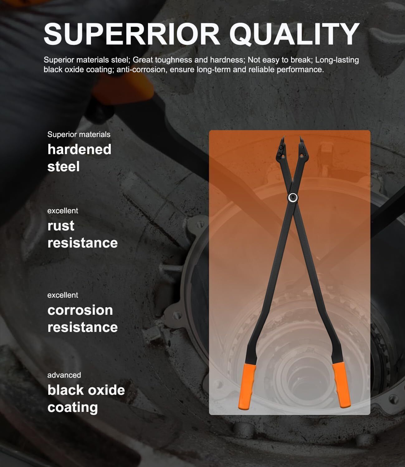 1489 26" Large Snap Ring Pliers Replace for Lang Tools GM 5L40 5L50 6L50 6L80