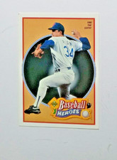 1990 UD Baseball Heroes Baseball Card  NOLAN RYAN #16 of 18
