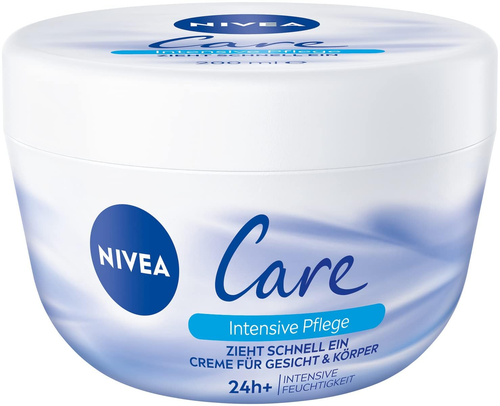 NIVEA Care Creme, Schnell Einziehende Creme Für Gesicht Und Körper, Feuchtigkeit - Bild 11 von 12