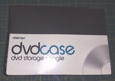 NEW MERAX DVDCASE 1-010 10-PACK SET SINGLE STORAGE DISC GREAT FOR STAMPS DIES