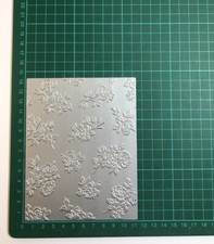 Ornate Rose Background Hot Foil Plate - 14.2 X 11.2cm - Brand New