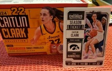 2024 Panini Caitlin Clark Collection Contenders Season Ticket #CC4 Iowa Hawkeyes