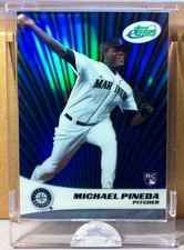 2011 ETOPPS IN HAND MICHAEL PINEDA NEW YORK YANKEES ROOKIE CARD /749. rookie card picture