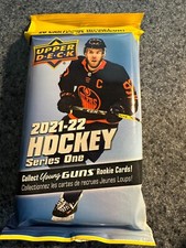 Upper Deck 2021-22 Hockey Series One Fat Pack - New, Factory Sealed 1 NHL