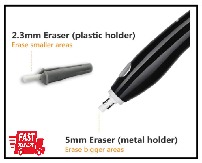 Electric Eraser for Artists, AFMAT Rechargeable Electric Eraser Kit,140