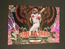 2023 Donruss Jordan Walker Unleashed Pink Fireworks- CARDINALS -FREE SHIPPING(2)