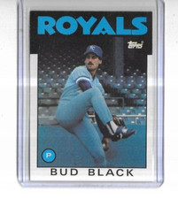 1986 Topps #697 Bud Black Kansas City Royals