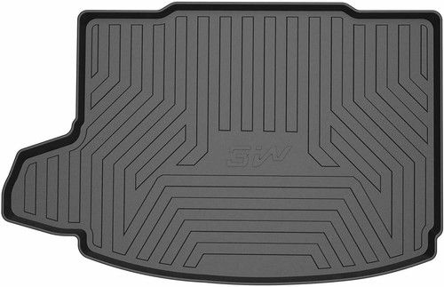 3W Cargo Liner Trunk Mats TPE For Honda CRV 2017 2021 2022 Black Heavy 