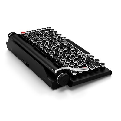 QWERKYWRITER Retro Typewriter Mechanical Keyboard by QWERKYTOYS
