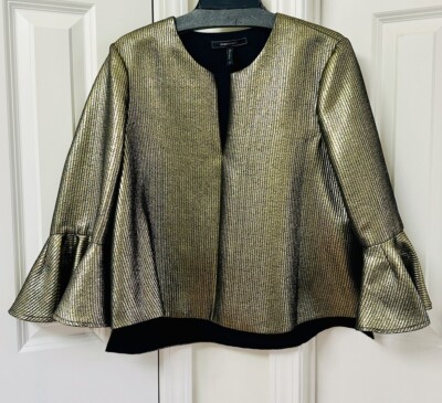 BCBGMAXAZRIA Women's Long Sleeve Top, Size-M
