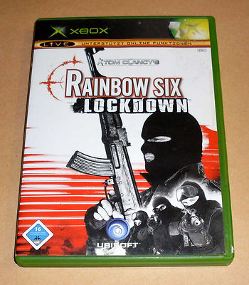 Microsoft XBox Spiel Game - Rainbow Six Lockdown ( Tom Clancy 6 )