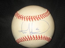 TODD HUNDLEY BASEBALL PLAYER AUTHENTIC AUTOGRAPHED HAND SIGNED ONL BASEBALL NICE