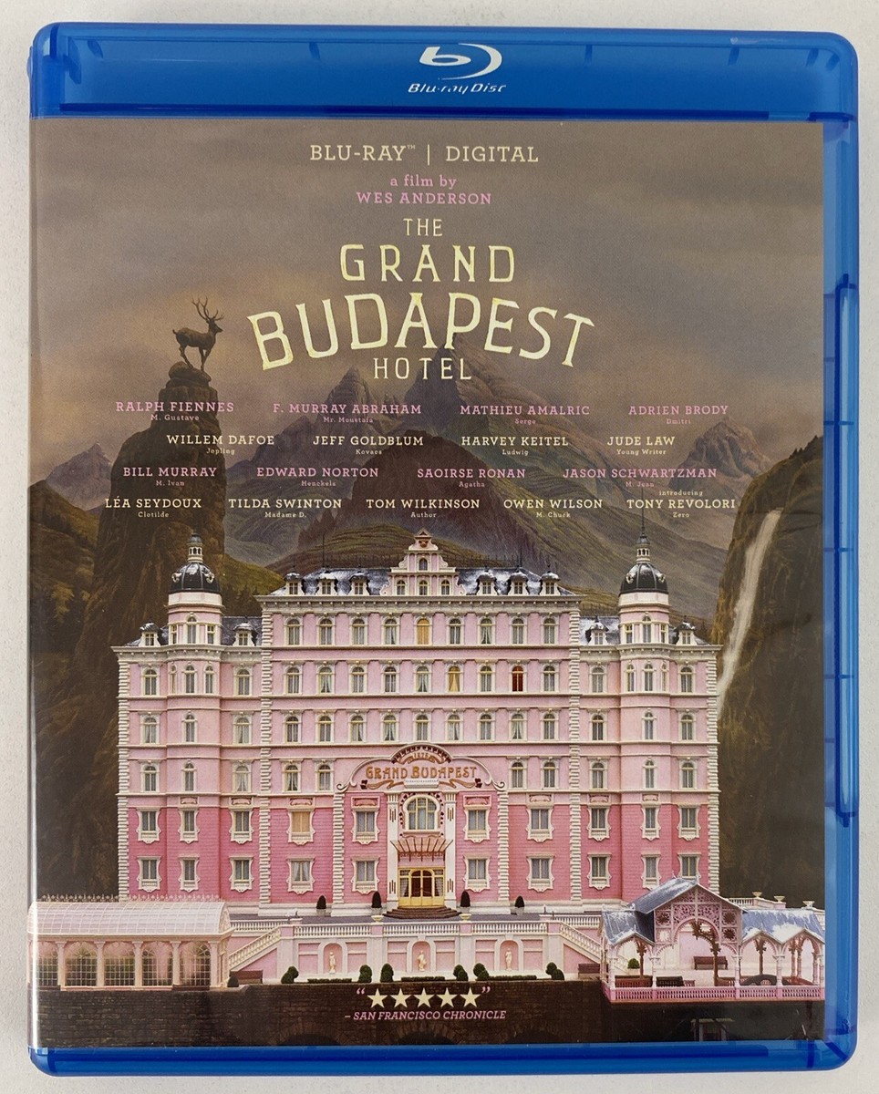 The Grand Budapest Hotel [Includes Digital Copy] [Blu-ray