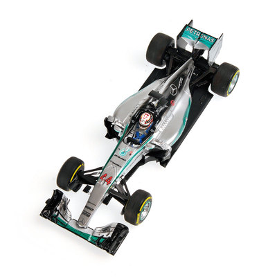 MERCEDES AMG W06 Lewis Hamilton #44 World Champion 2015 Minichamps 1/43