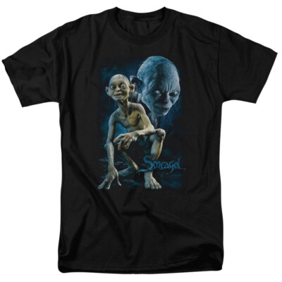 LORD OF THE RINGS SMEAGOL Licensed Men's Graphic Tee Shirt SM-6XL