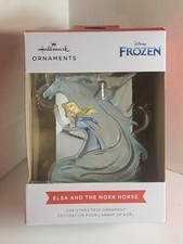 2021 Hallmark Ornaments ELSA AND THE NOKK HORSE - Frozen - 3HCM0539 - NIB