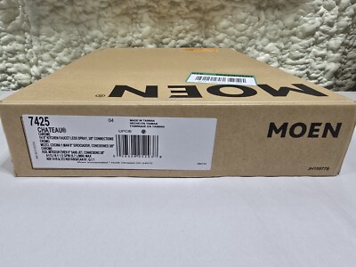 NEW Moen Chateau 7425 Low-Arc Single Handle Standard Kitchen Faucet Chrome