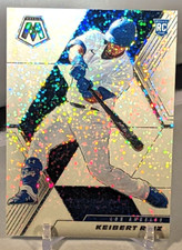 KEIBERT RUIZ RC - 2021 Panini Mosaic WHITE SPARKLE Mosaic SSP #278 Rookie