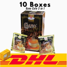 Gano Excel Cafe 3 in 1 Coffee Ganoderma Reishi Halal (10 Boxes) EXPRESS SHIPPING