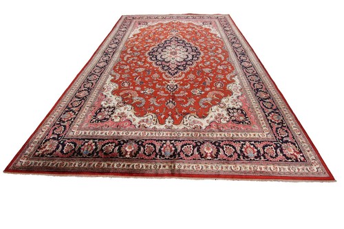 7x10 Fine Silk Qumm Silk Ghhomm rug 100% Silk foundation Handmade Vintage Rug - Picture 5 of 12