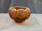 Fenton Cameo Opalescent Glass Lily of the Valley Rose Bowl Vase