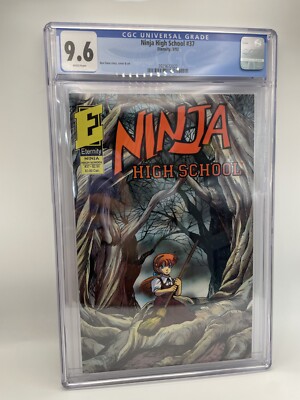 1st Print Ninja High School #37 CGC 9.6 1993 White Pages Vintage NM+