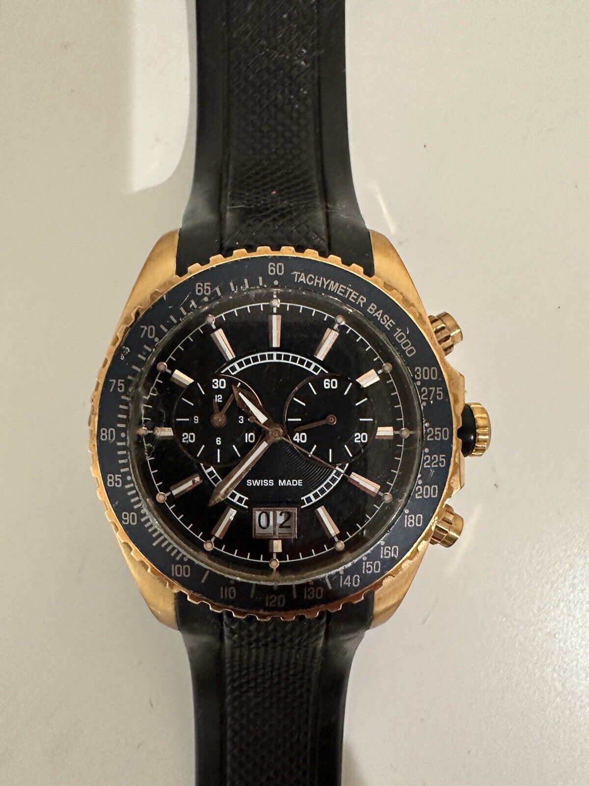 Jam Tangan Louis Vuitton Chronometer, Fesyen Pria, Jam Tangan di Carousell