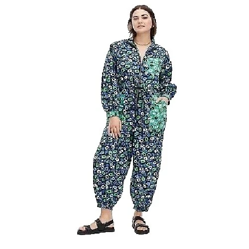 Mono de Nylon Multicolor Jumpsuits & Rompers for Women