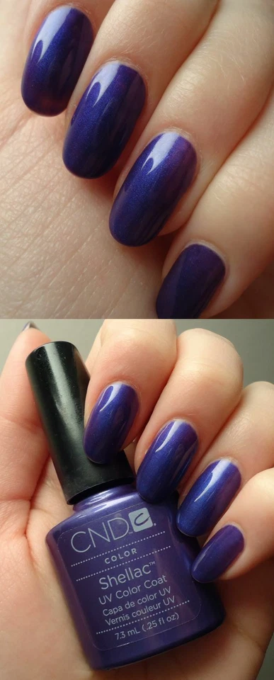 CND Shellac Purple Purple / Color Coat / Nagellack 7.3ml / Sendungsverfolgung - Bild 2 von 4
