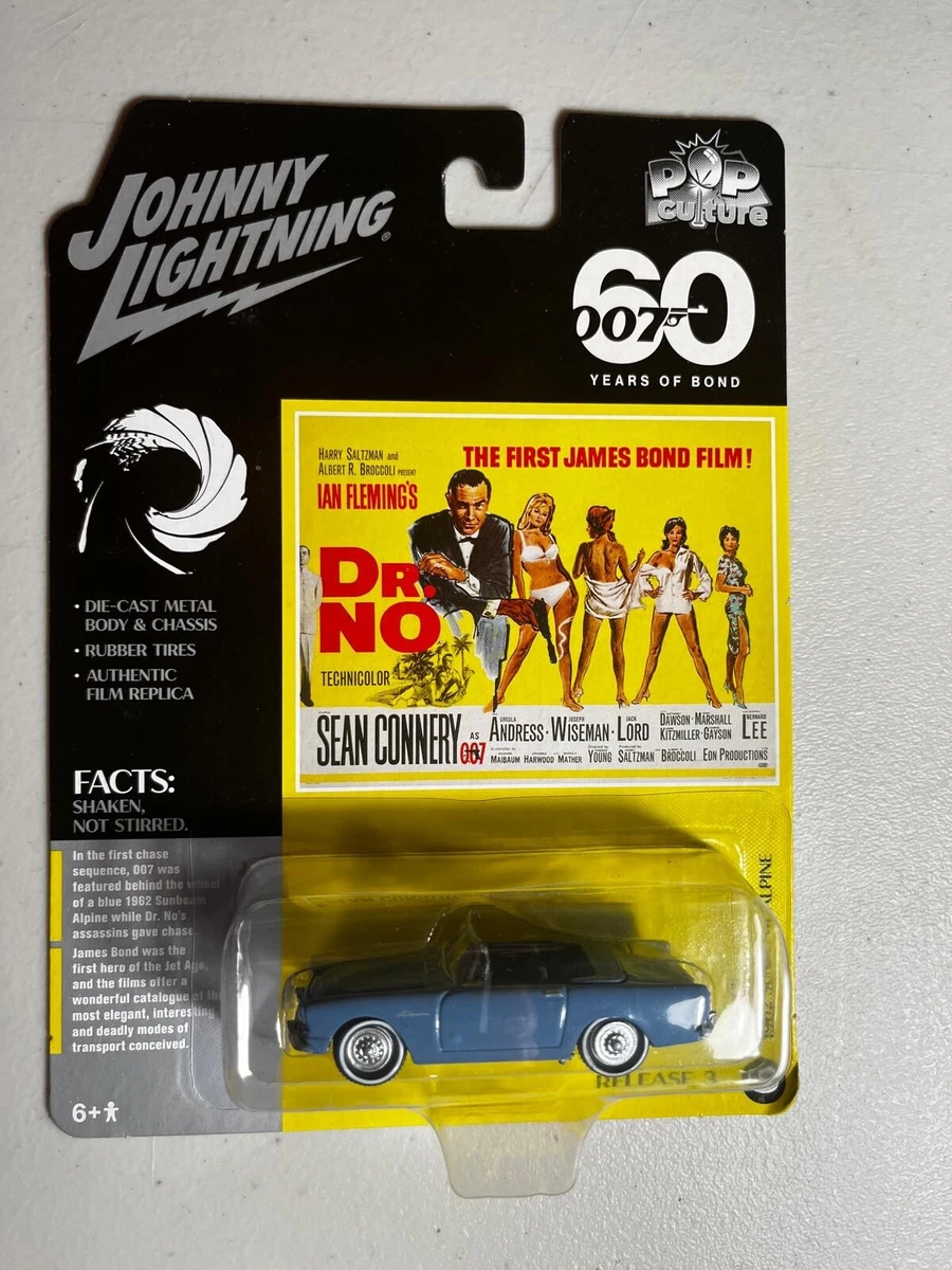 Johnny Lightning 1/64 Sunbeam Alpine 1962 - Release 3 #6 - James Bond 007 Dr No
