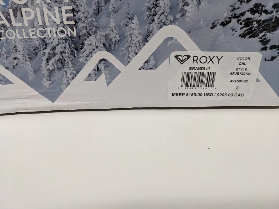 Botas de Nieve Roxy Alpine Collection BRANDI IIl Gamuza Piel Sintética Talla 6 MARRÓN Foto 2 de 4