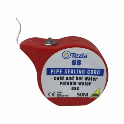Gas Pipe Sealing Cord 50m - Tezla 66 - Loctite 55 PTFE Thread Tape String