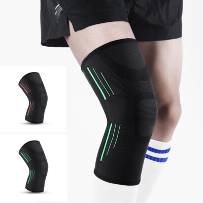 Breathable Elastic Knee Pads Sports Running Basketball Knee Compression Support