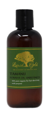 100% PURE PREMIUM ORGANIC VIRGIN TAMANU OIL UNREFINED COLD PRESSED FORAHA OIL