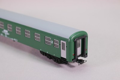 Wagon Voyageurs MAV 2ème Classe Vert - HO - Fuggerth LE3174 By Zolo - Occasion