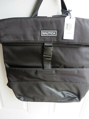 NEW NAUTICA BACKPACK/LAPTOP/BAG -BLACK QUALITY