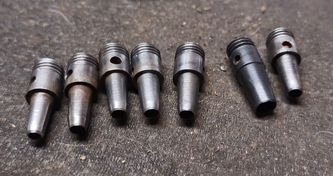 Lot Of 7 Screw in Punch Tubes C.S. Osborne 155 Revolving Leather Punch eBay