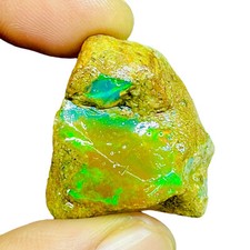 55.85 Cts Natural  Opal Rough 29x27mm Huge Pendant Size Raw Loose Gemstone
