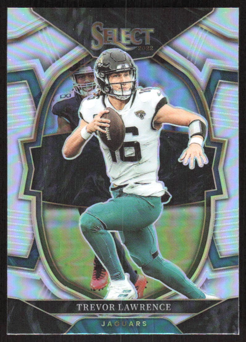 6188J 2022 Panini Select #41 Trevor Lawrence Silver Prizm