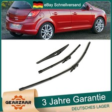 Scheibenwischer FÜR Opel Corsa D S07 WISCHERBLÄTTER VORNE +HINTEN Satz Jmineyvll