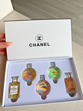 NEW Chanel Perfume Gift Set   5 x 7.5ml in White Box