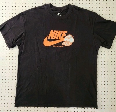 Nike Bao Bun Sole Food Dim Sum Graphic T-Shirt XL Black Served Fresh