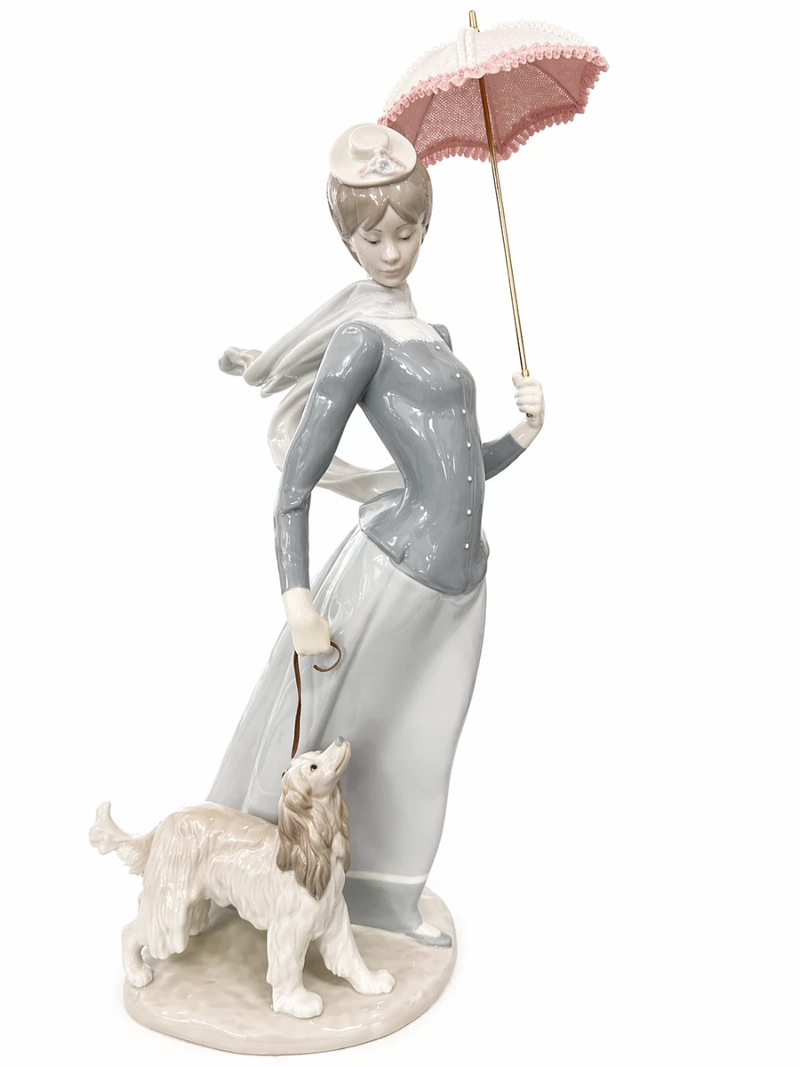 Lladro Girl With Parasol for sale | eBay