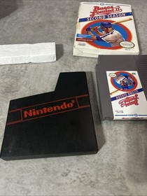 Bases Loaded 2 Second Season (Nintendo NES, 1989) In Box Tested Working