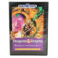 Dungeons & Dragons: Warriors of the Eternal Sun - Sega Genesis (Ships in a Box)