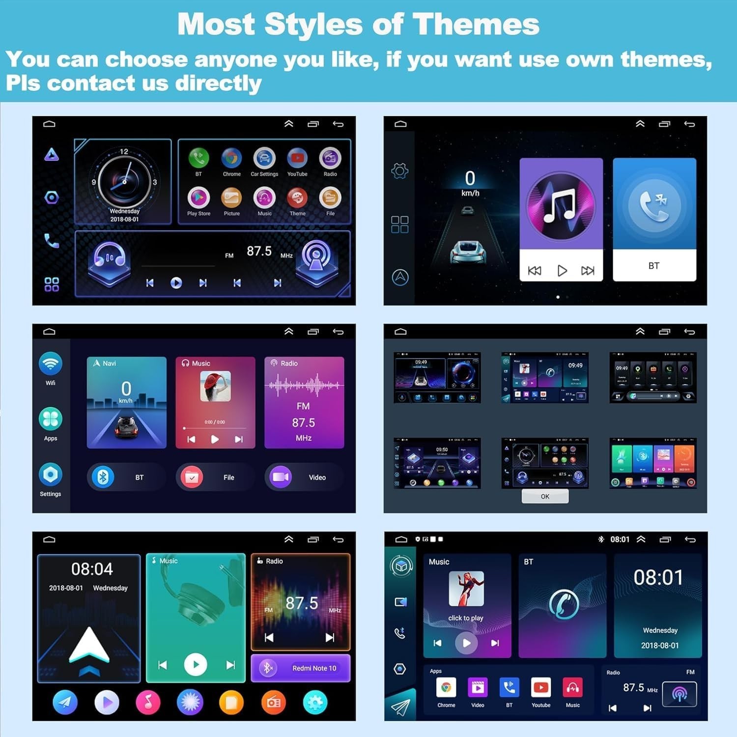 [4G+64G] Car Radio for Dodge RAM 2002 2003 2004 2005 2006, for Jeep Wrangler ... thumbnail 7