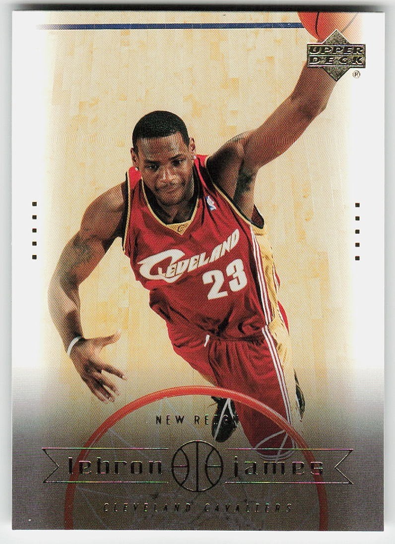 2003 Upper Deck LeBron James Box Set #28 LeBron James BASKETBALL Cavaliers